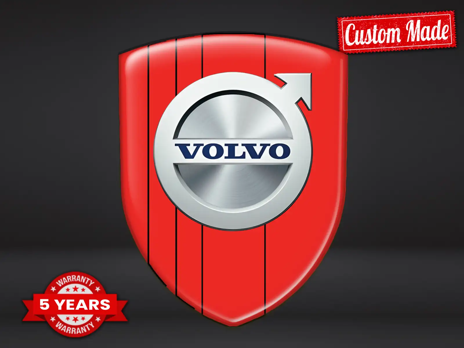Volvo Pegatinas Logo Negocio Deporte Estrella Minimalista